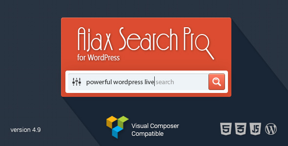 افزونه جستجوگر ایجکس وردپرس  Ajax Search Pro v4.9.4